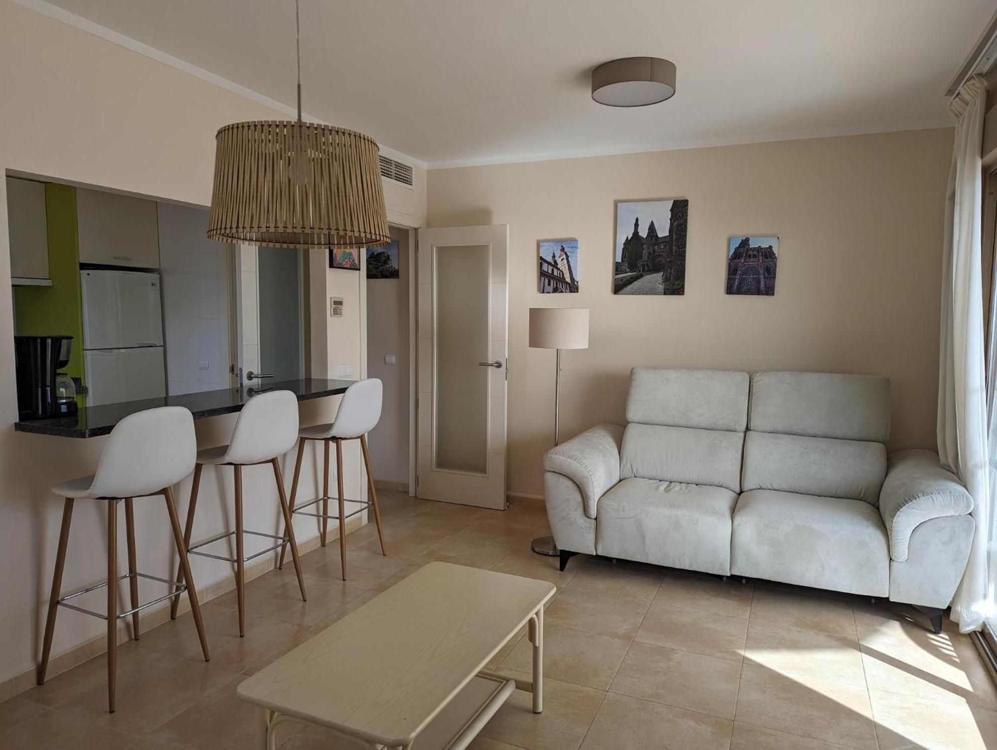 100 M From Fossa Beach In Calpe Bagian luar foto